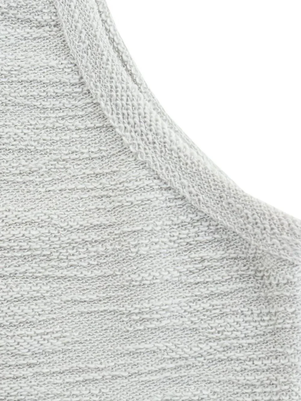 Men's Textured Sleeveless Hoodie Tank Top with Kangaroo Pocket - Picture 4 of 7